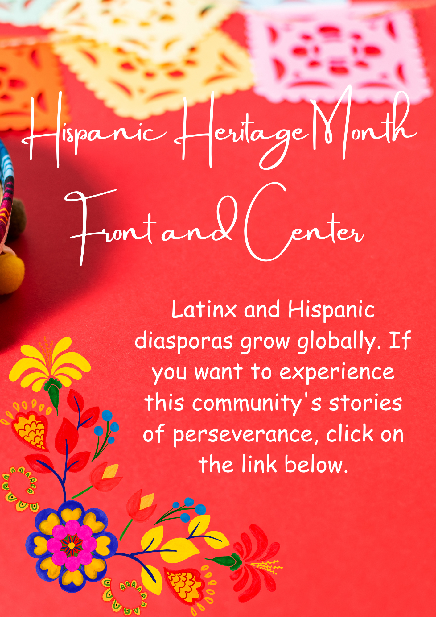 Hispanic Heritage Month Front and Center